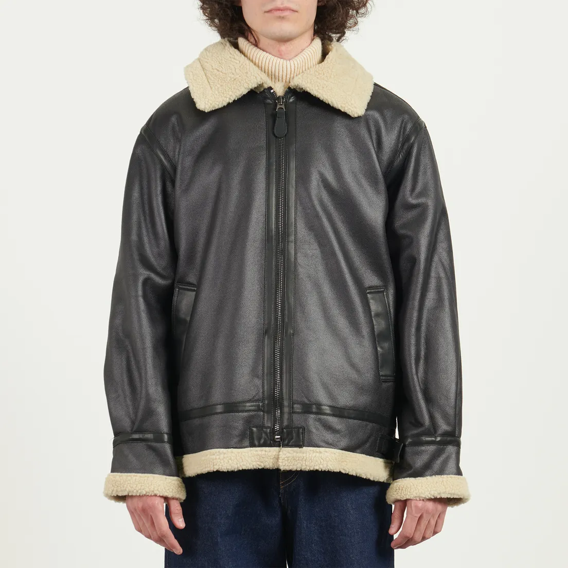 Alpha Industries Мужская дублёнка Mouton B-3