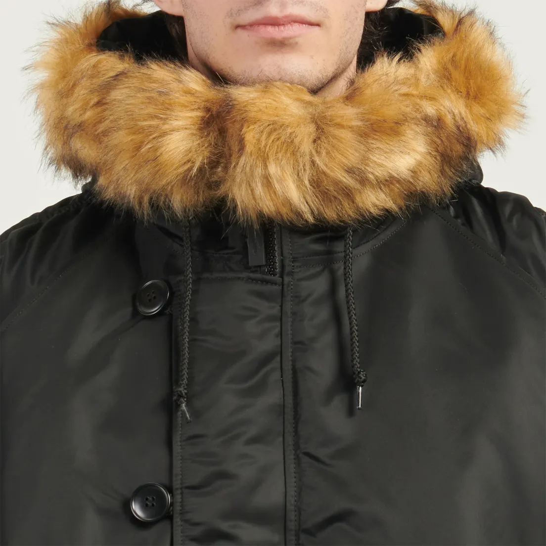 Alpha Industries Мужская зимняя куртка N-2B Short Waist Parka