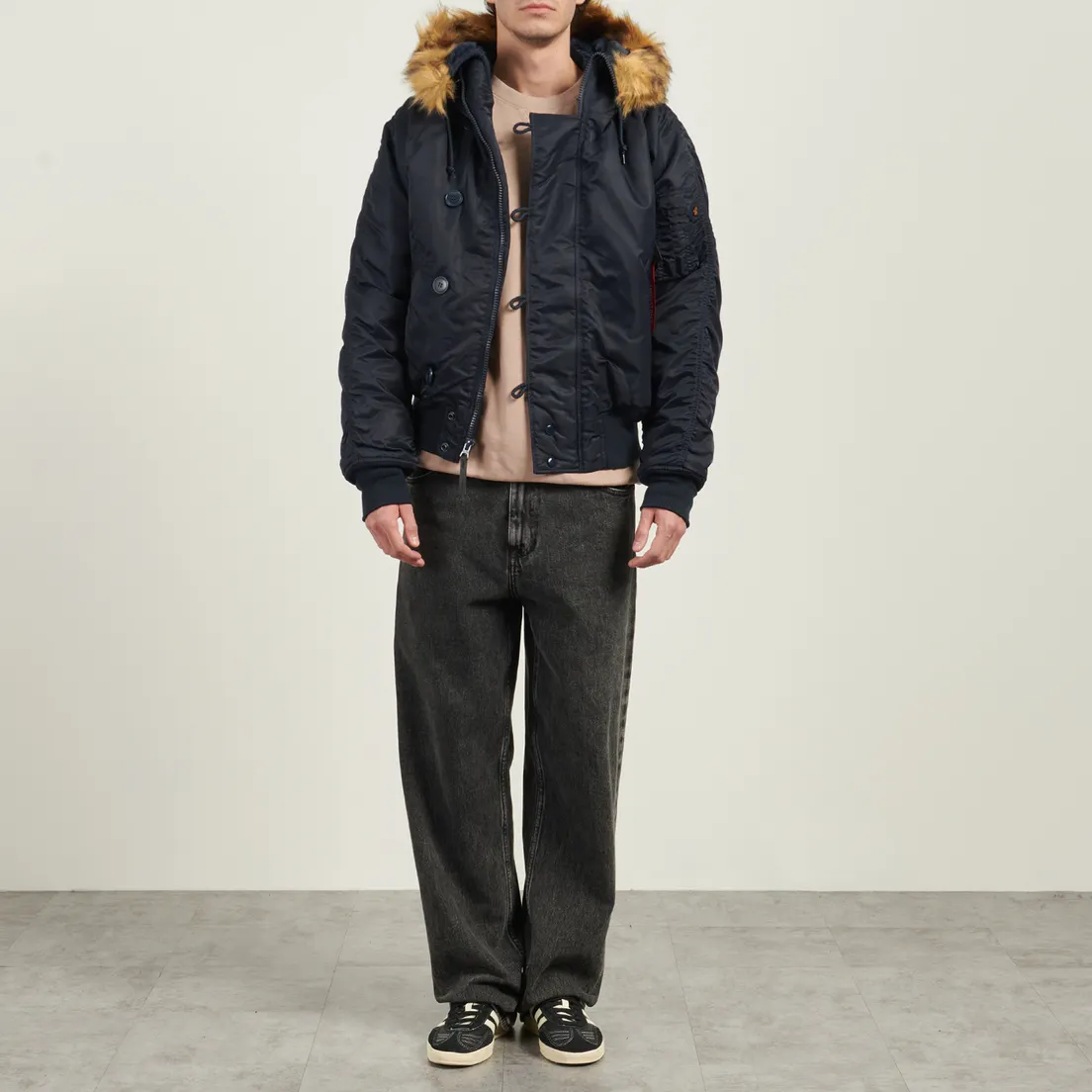 Alpha Industries Мужская зимняя куртка N-2B Short Waist Parka