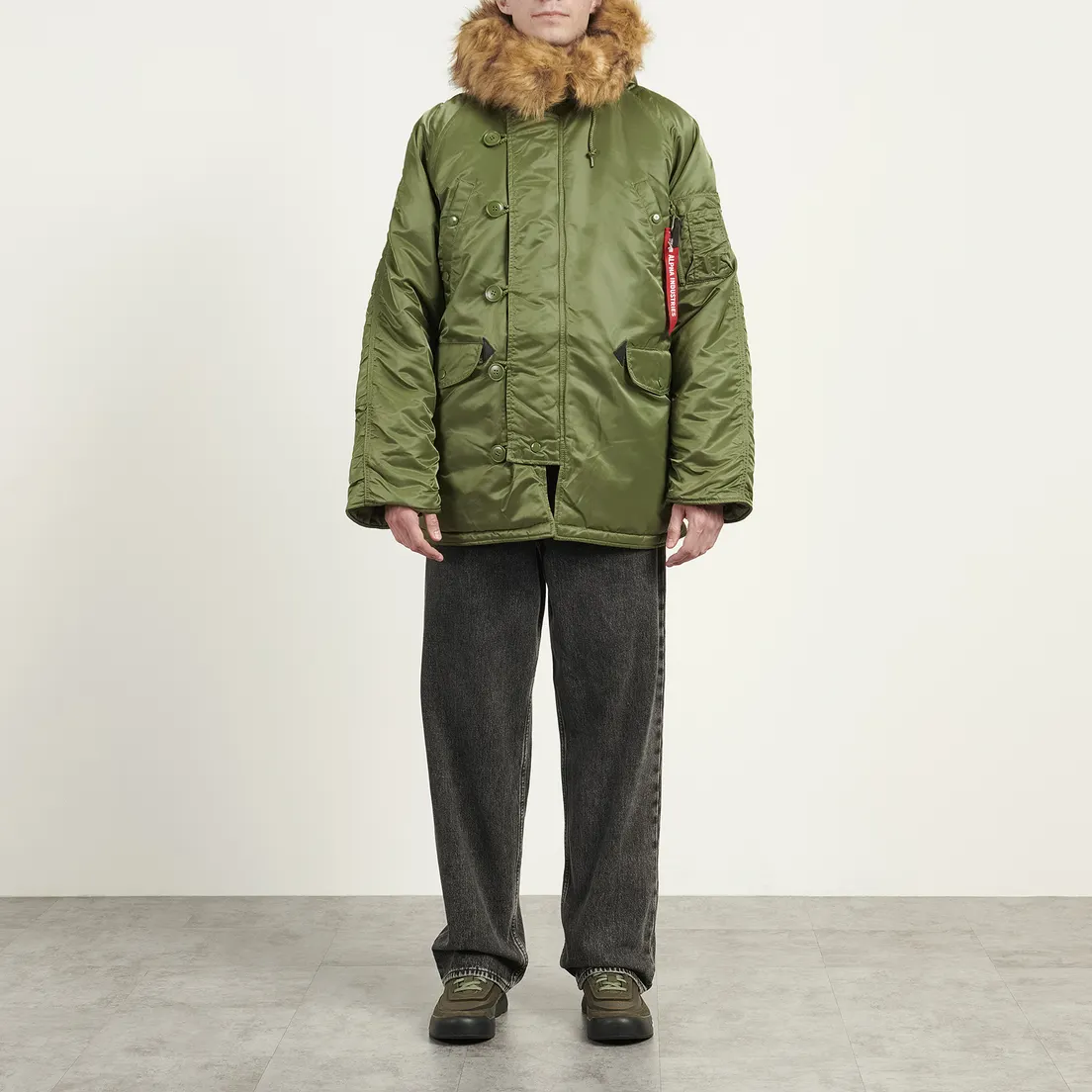 Alpha Industries Мужская куртка парка N-3B Heritage