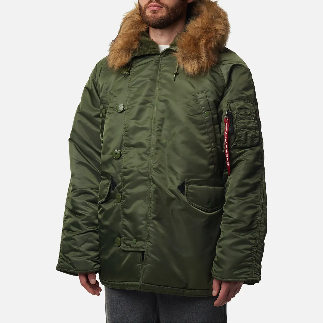 Alpha Industries Мужская куртка парка N-3B Heritage