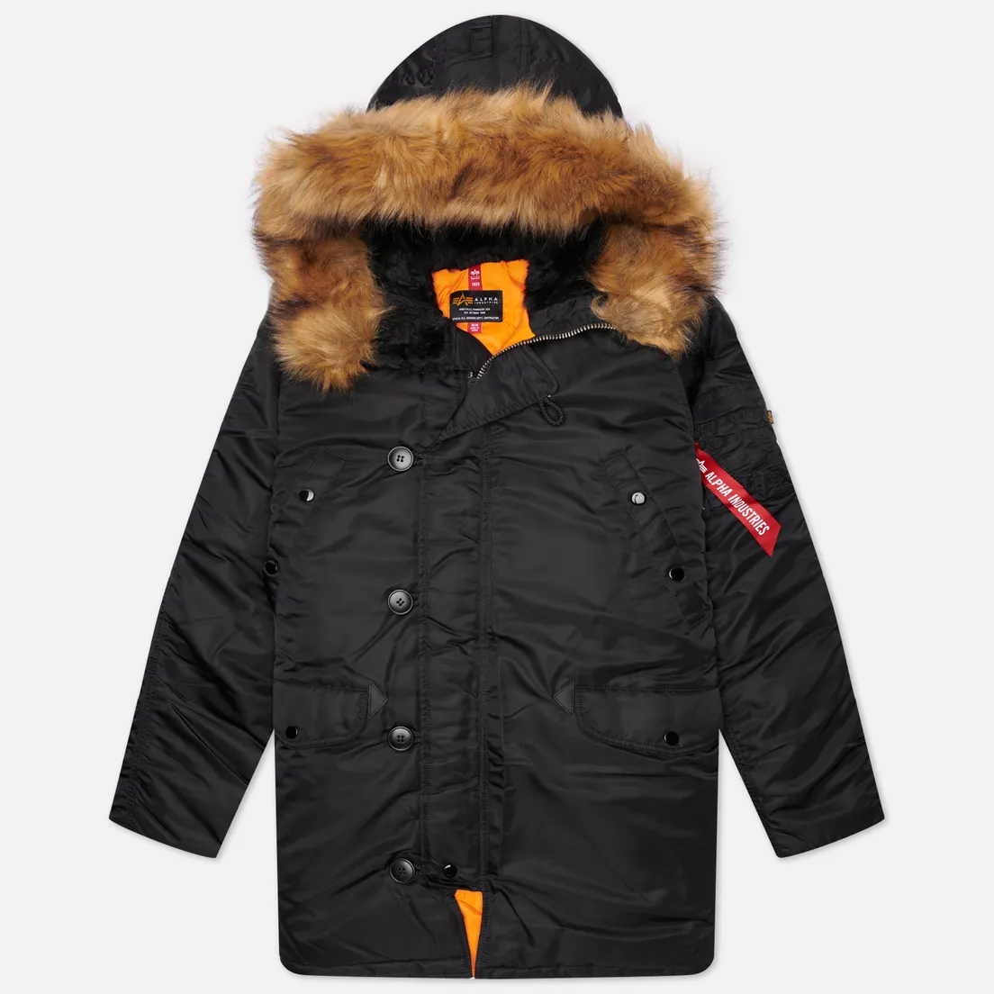 Alpha Industries Мужская куртка парка N-3B Slim Fit