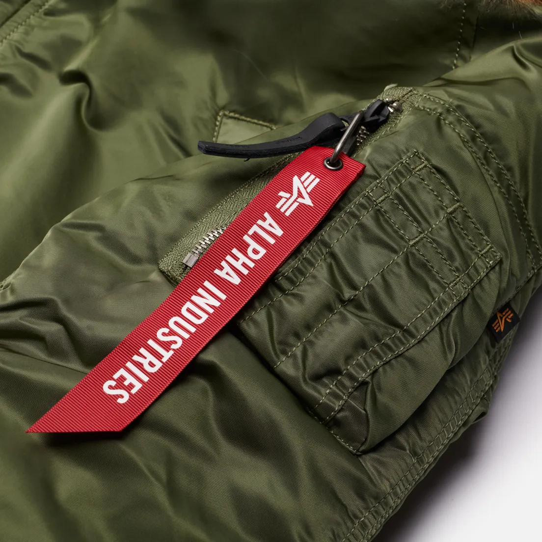 Alpha Industries Мужская куртка парка N-3B Slim Fit