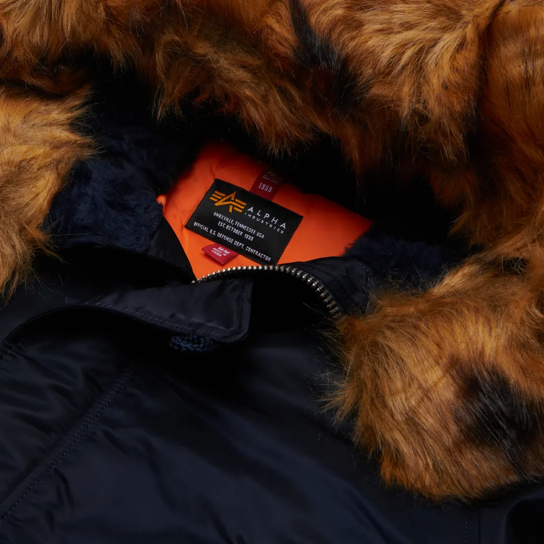 Alpha Industries Мужская куртка парка N-3B Slim Fit