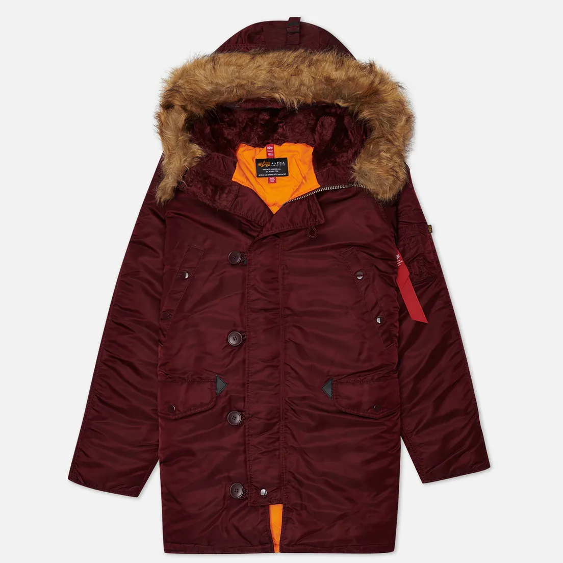 Alpha Industries Мужская куртка парка N-3B Slim Fit Gen I Parka