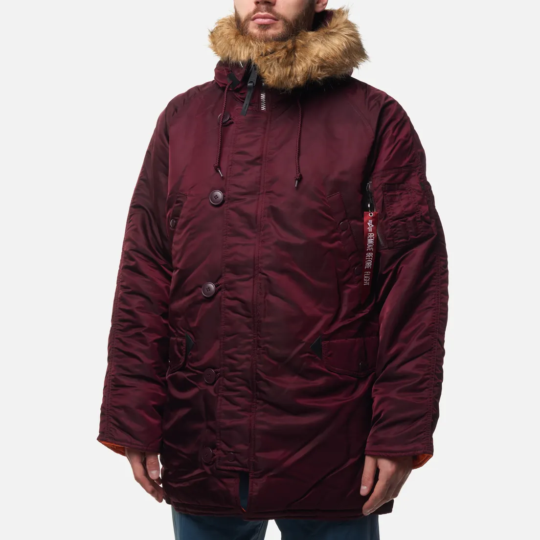 Alpha Industries Мужская куртка парка N-3B Slim Fit Gen I Parka