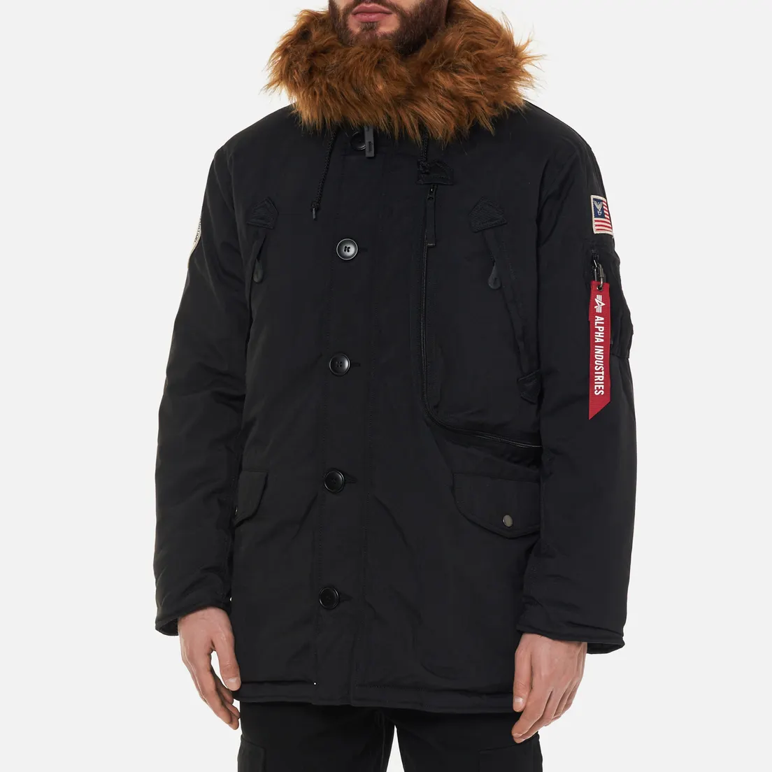 Alpha Industries Мужская куртка парка N-3B Alpine