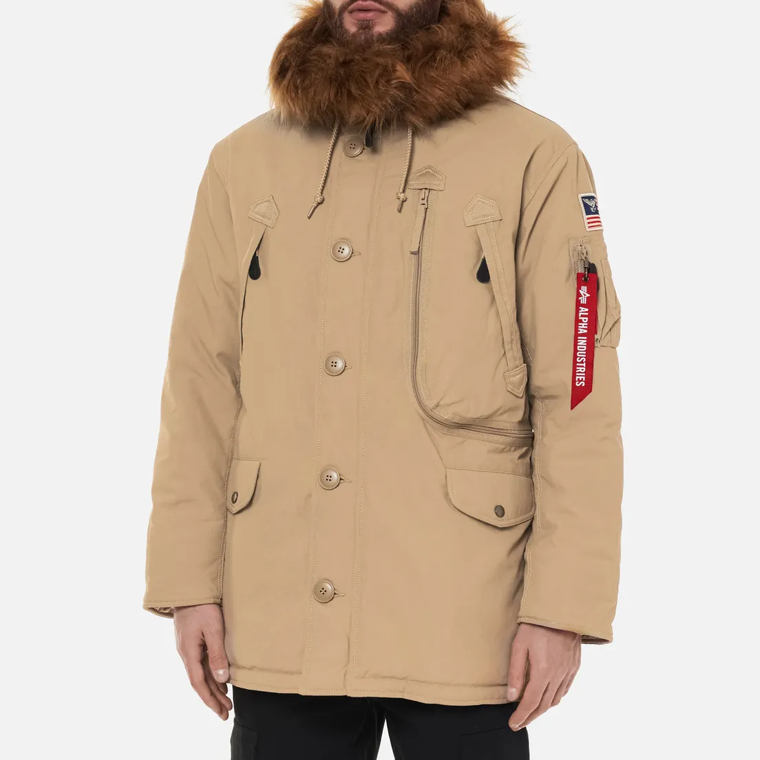 Alpha Industries Мужская куртка парка N-3B Alpine