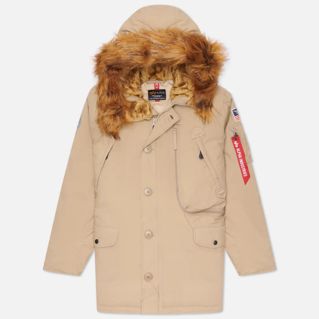 Alpha Industries Мужская куртка парка N-3B Alpine