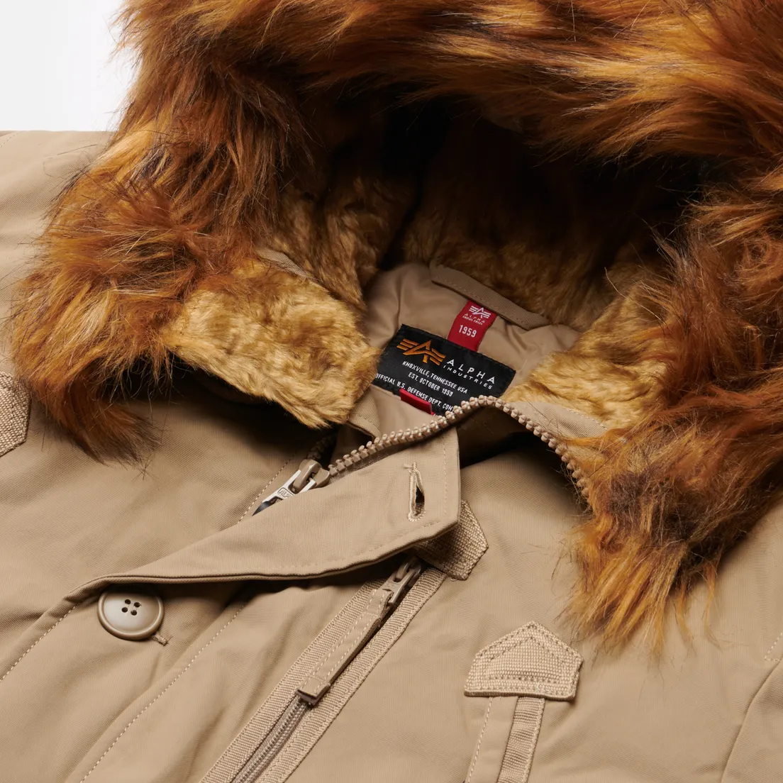 Alpha Industries Мужская куртка парка N-3B Alpine