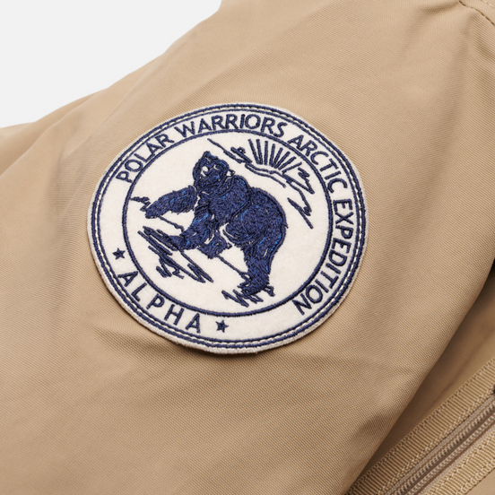 Мужская куртка парка Alpha Industries N-3B Alpine Vintage Khaki