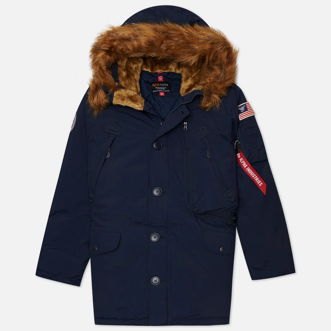 Alpha Industries Мужская куртка парка N-3B Alpine Parka
