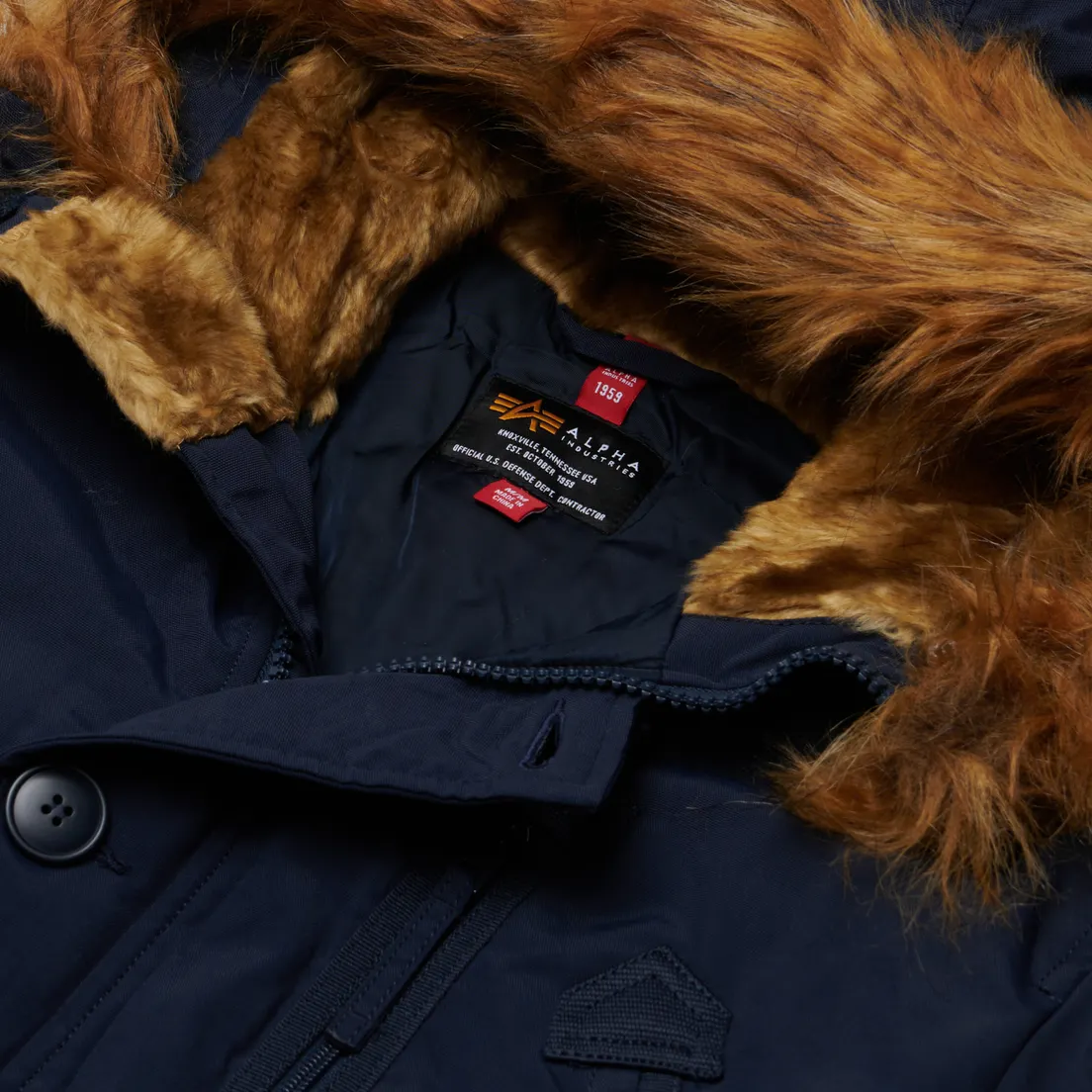 Alpha Industries Мужская куртка парка N-3B Alpine Parka