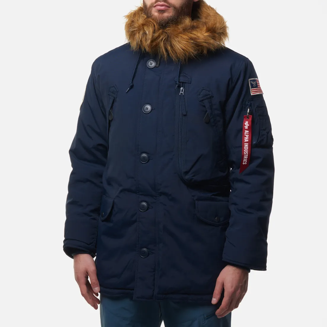Alpha Industries Мужская куртка парка N-3B Alpine Parka
