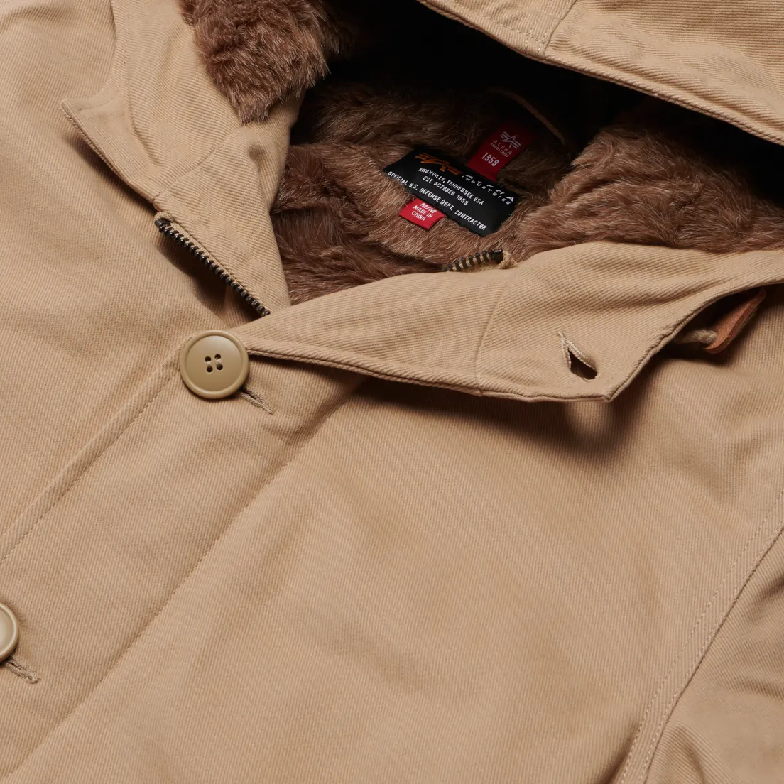 Alpha Industries Мужская куртка парка N-2 Deck Mod