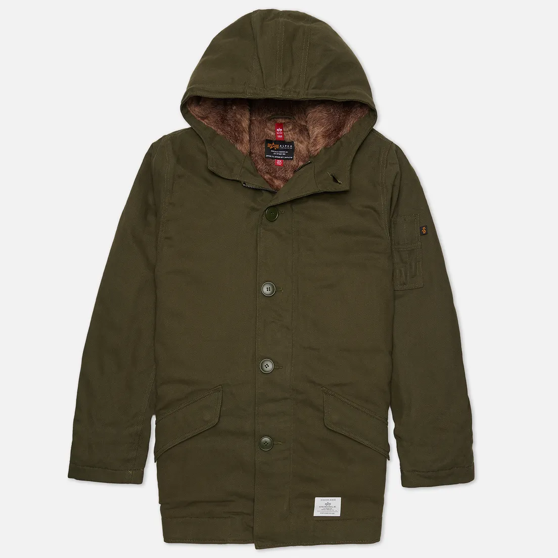 Alpha Industries Мужская куртка парка N-2 Deck Mod