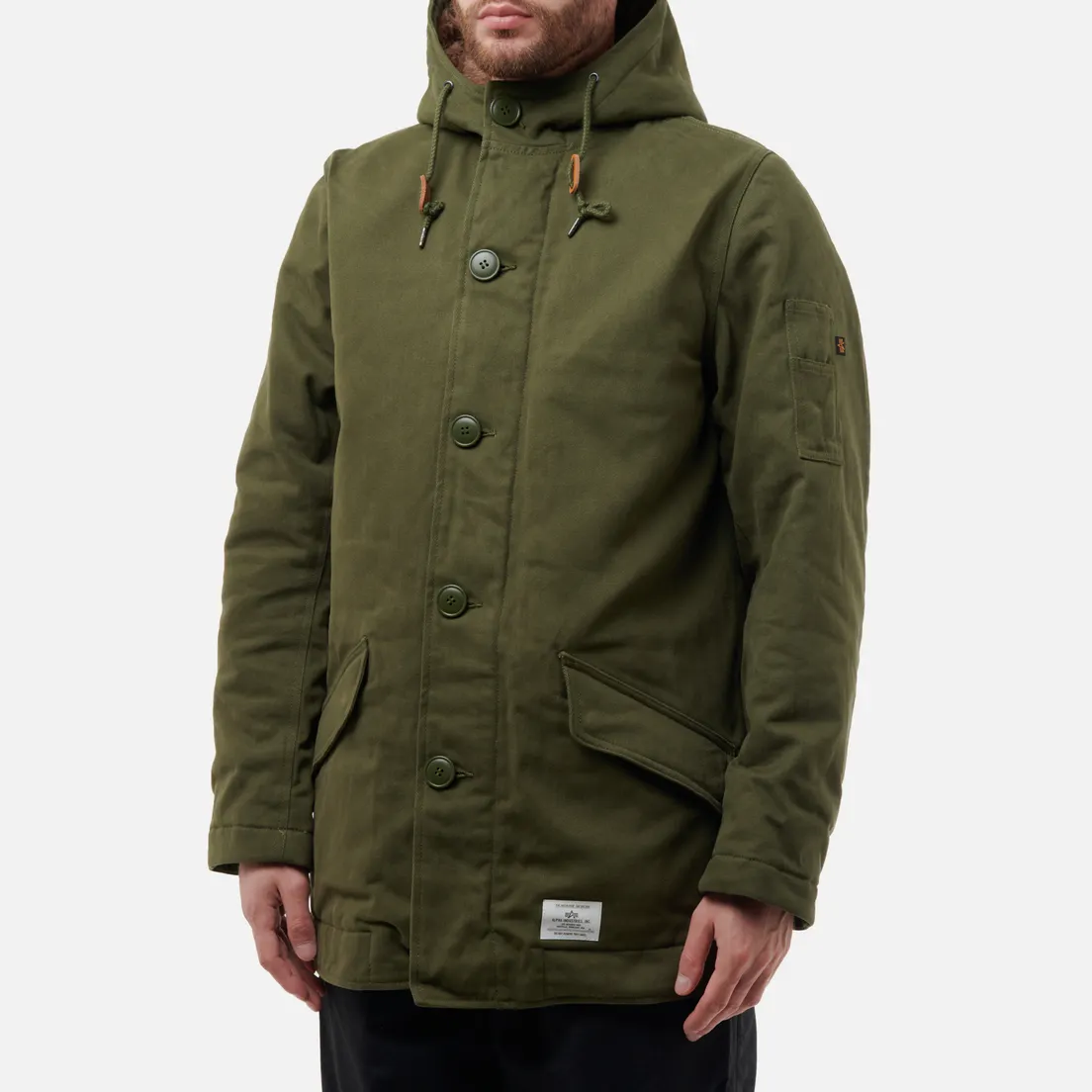 Alpha Industries Мужская куртка парка N-2 Deck Mod