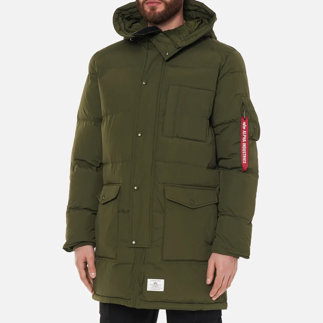 Alpha Industries Мужская куртка парка N-3B Quilted