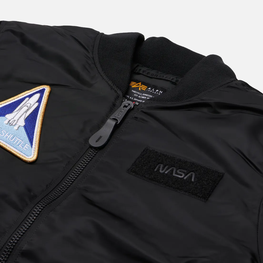 Alpha Industries Мужская куртка бомбер NASA MA-1 Flight Gen II