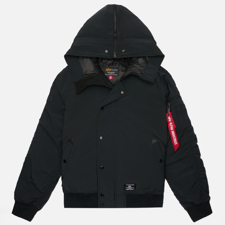 Мужская демисезонная куртка Alpha Industries N-2B Altitude, цвет чёрный, размер M