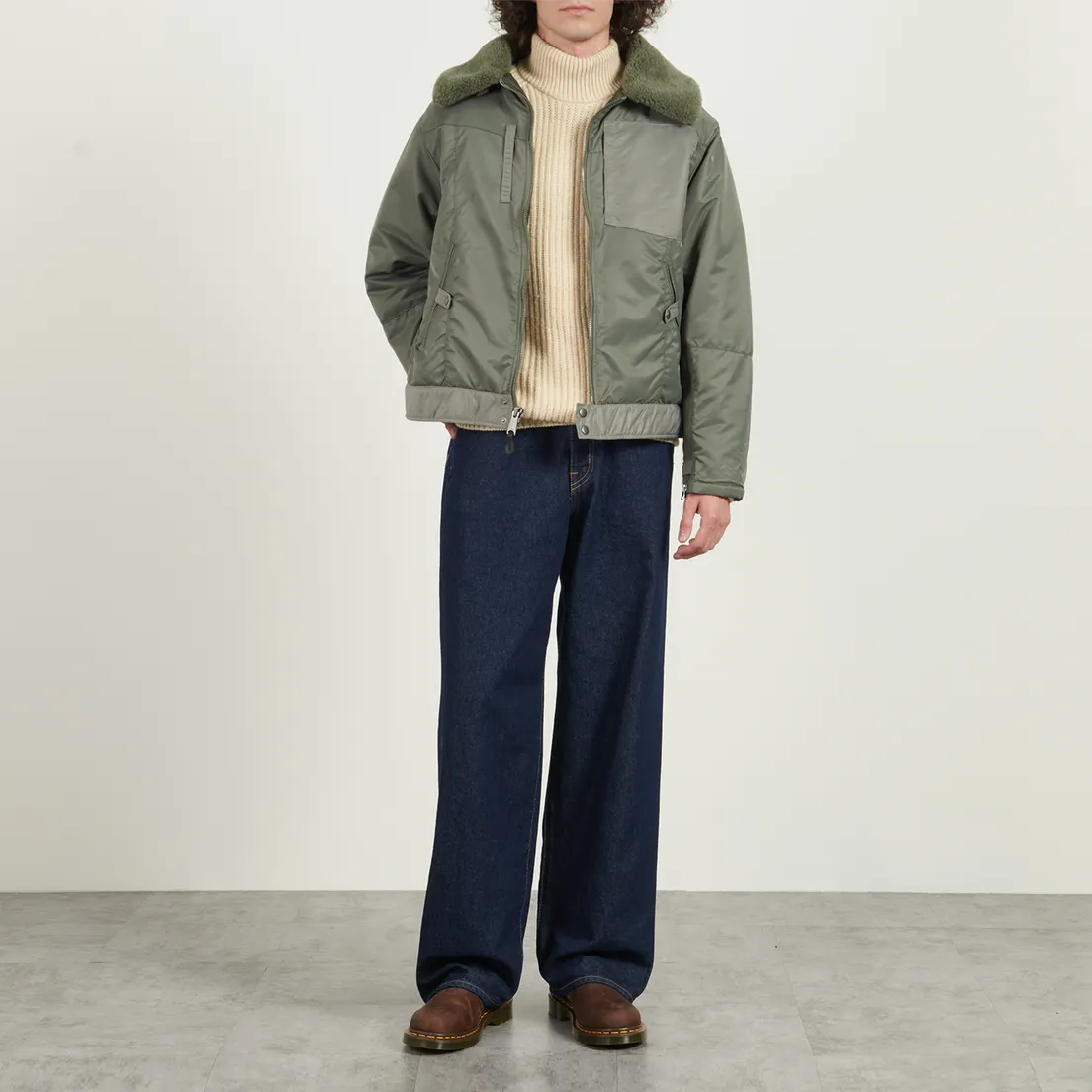 Alpha Industries Мужская демисезонная куртка Nylon Aviator