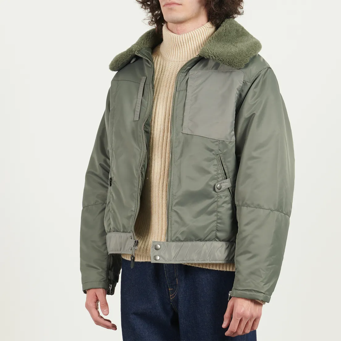 Alpha Industries Мужская демисезонная куртка Nylon Aviator