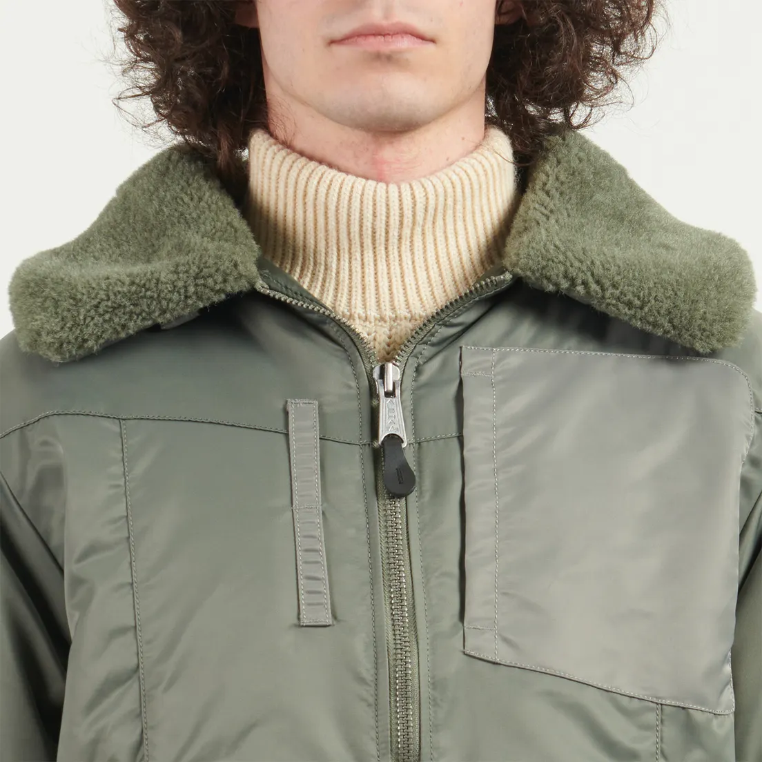 Alpha Industries Мужская демисезонная куртка Nylon Aviator