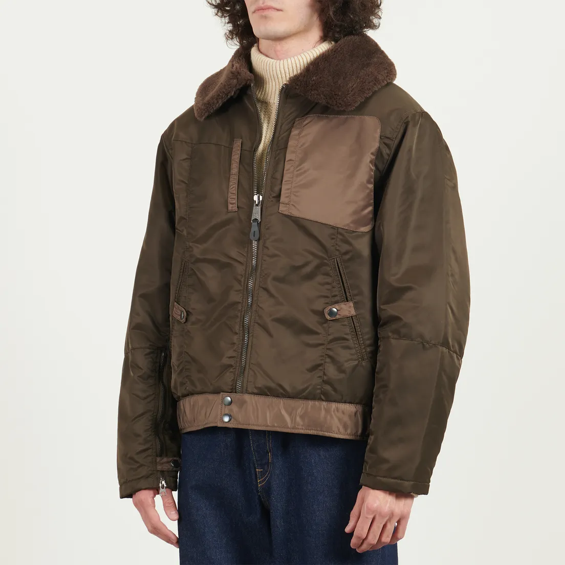 Alpha Industries Мужская демисезонная куртка Nylon Aviator