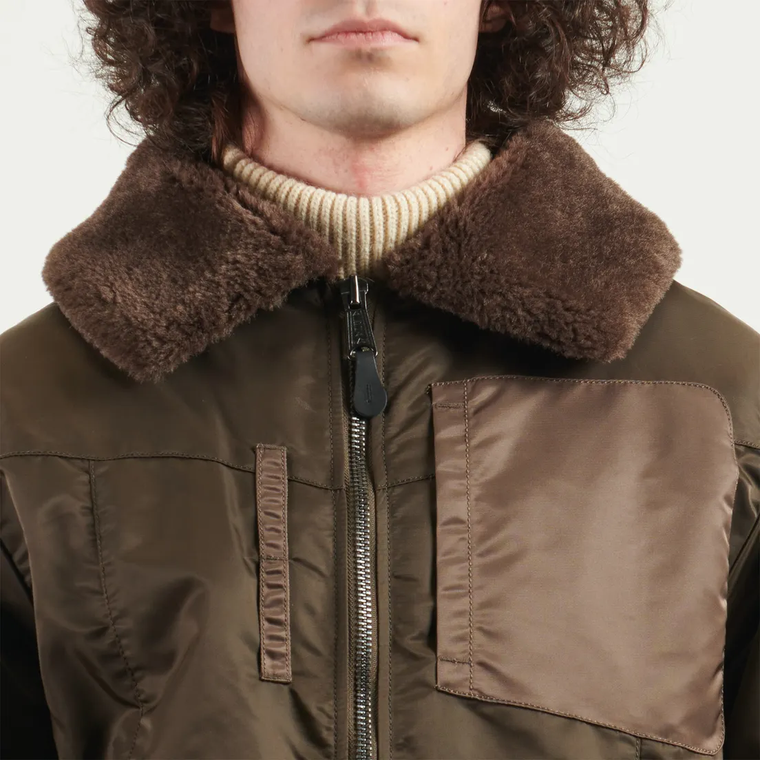 Alpha Industries Мужская демисезонная куртка Nylon Aviator
