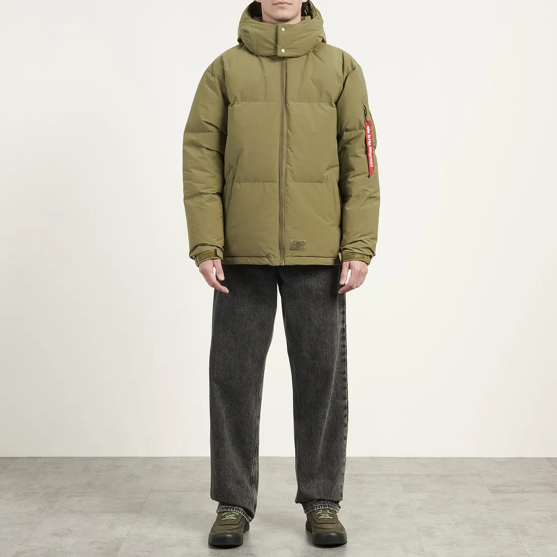 Alpha Industries Мужской пуховик Puffer Parka Regular Fit