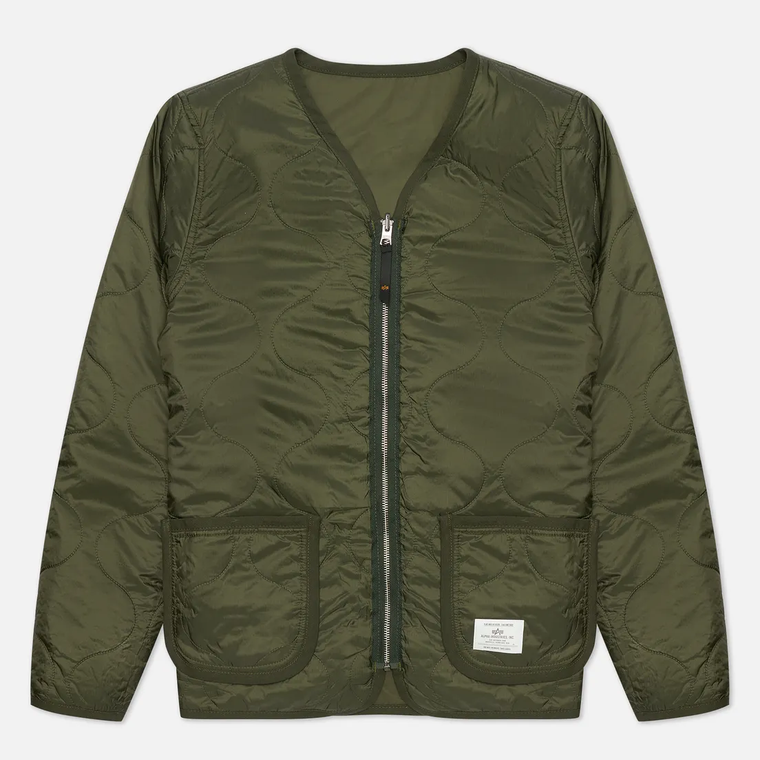 Alpha Industries Мужская стеганая куртка Quilted Liner