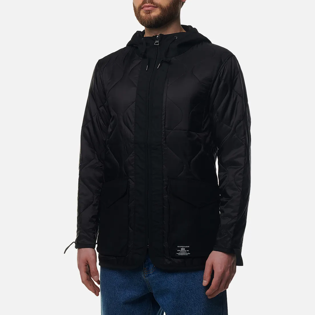 Alpha Industries Мужская куртка лайнер Quilted Fishtail