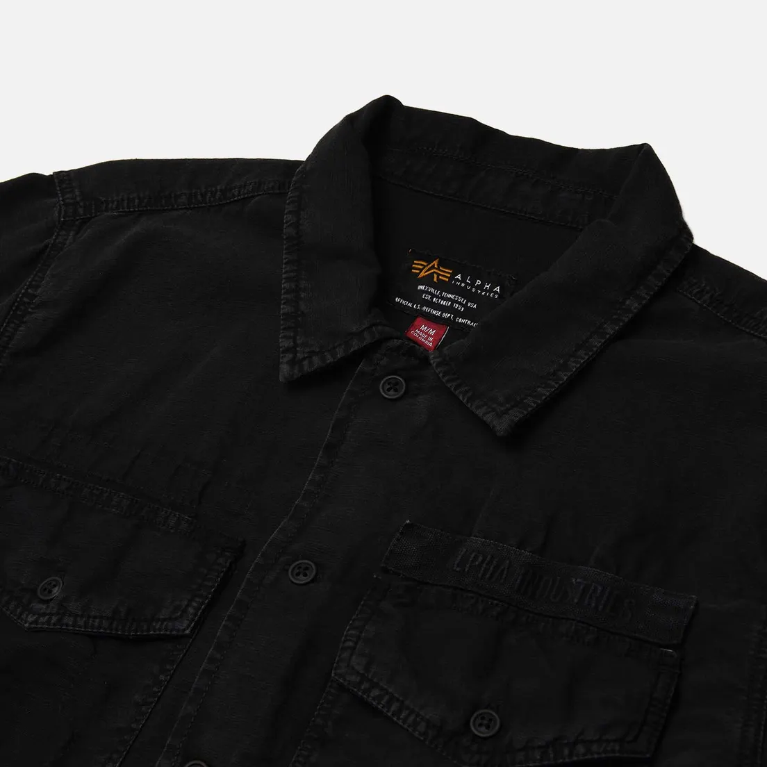Alpha Industries Мужская рубашка Washed Fatigue Jacket