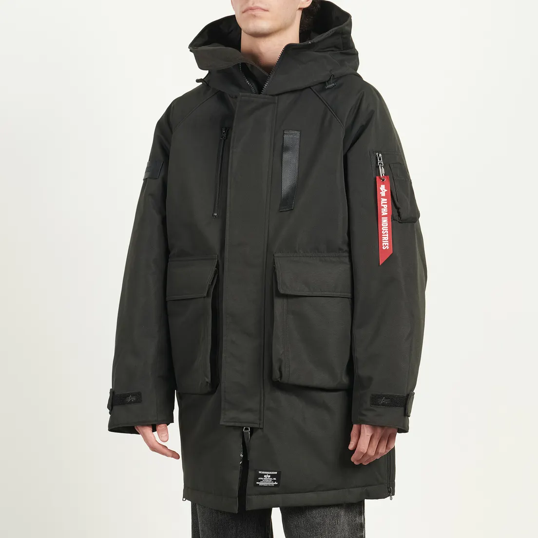 Alpha Industries Мужская куртка парка Sergeant Puffer Parka