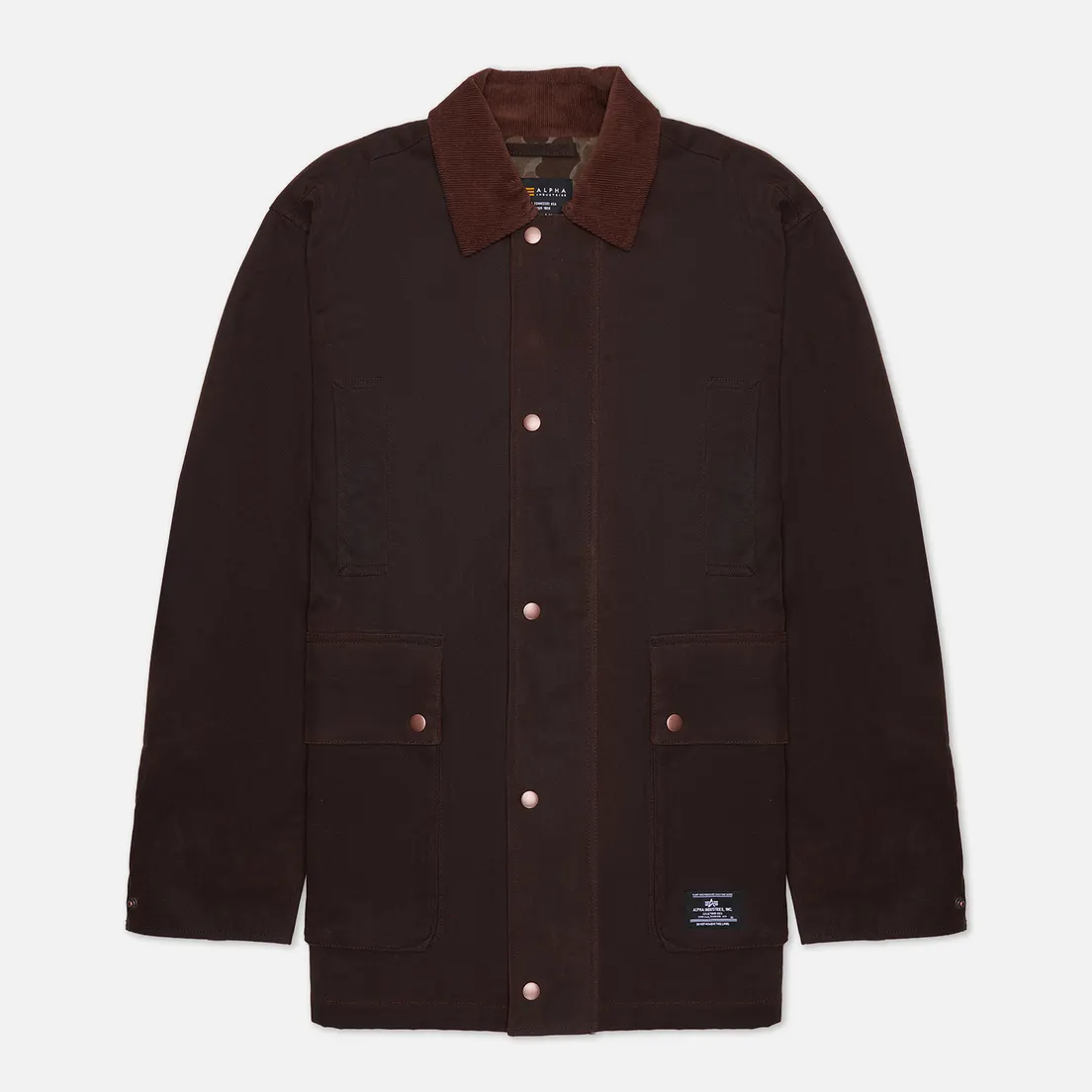 Alpha Industries Мужская куртка ветровка Waxed Cotton Car