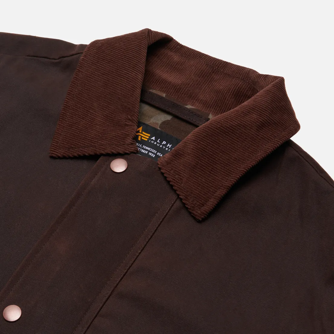 Alpha Industries Мужская куртка ветровка Waxed Cotton Car