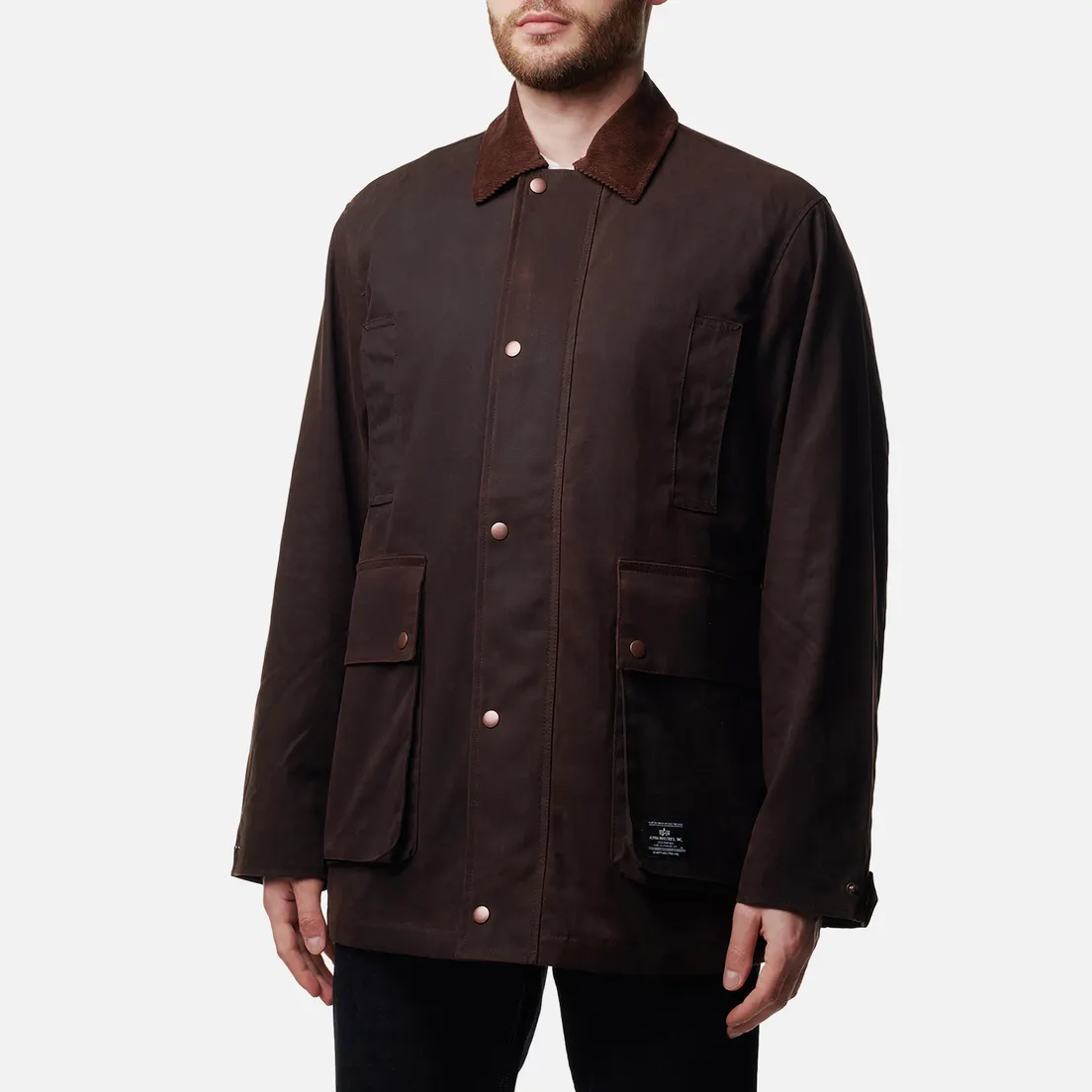 Alpha Industries Мужская куртка ветровка Waxed Cotton Car