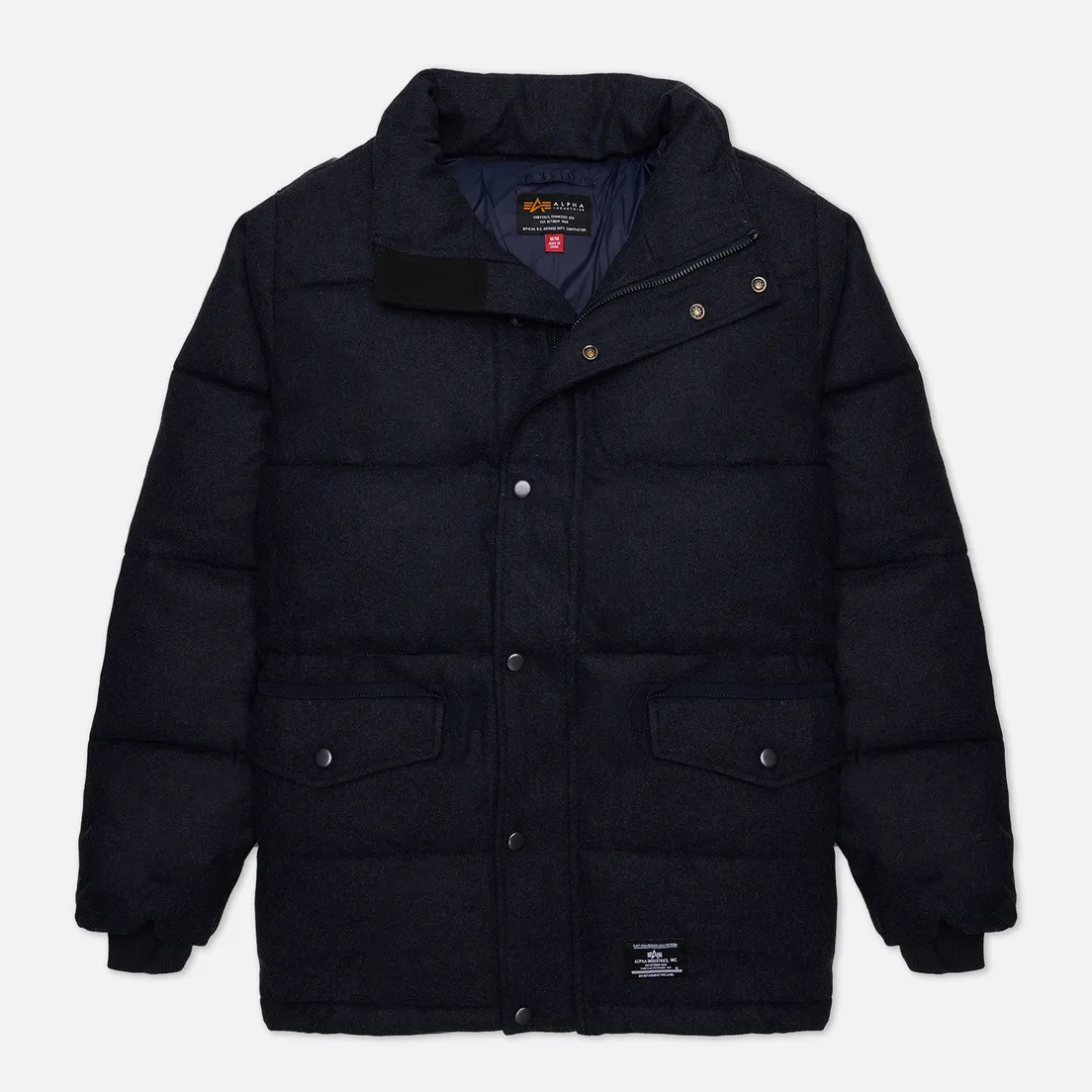 Alpha Industries Мужской пуховик Wool Puffer Parka
