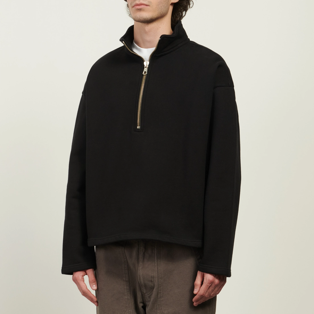 MKI Miyuki-Zoku Мужская толстовка 800 GSM Superweight Quarter-Zip