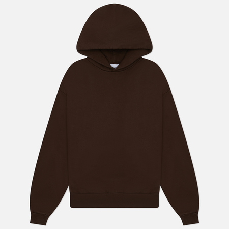 фото Мужская толстовка mki miyuki-zoku 800 gsm superweight hoodie, цвет коричневый, размер s