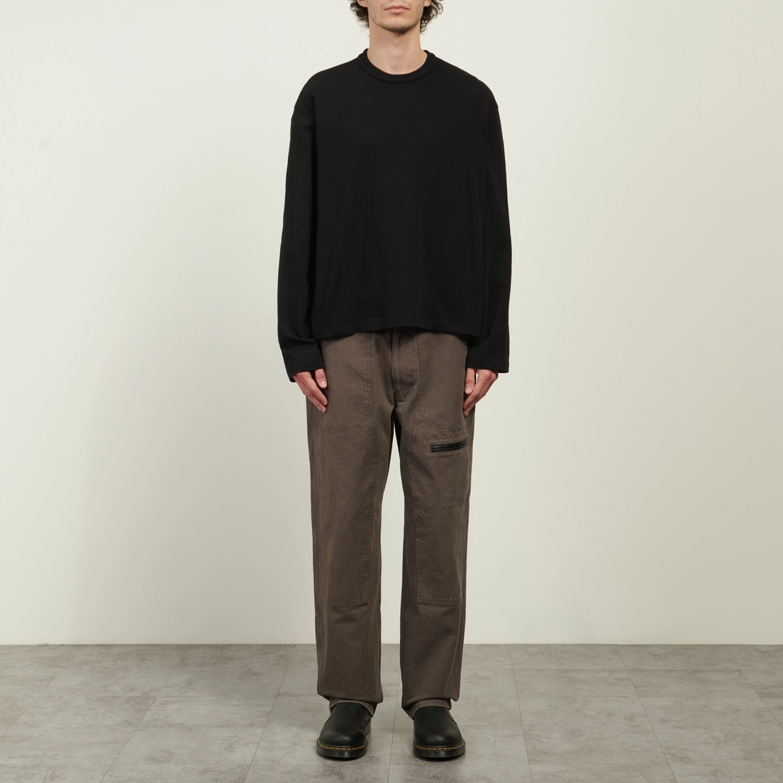 MKI Miyuki-Zoku Мужской лонгслив 220 GSM Slub