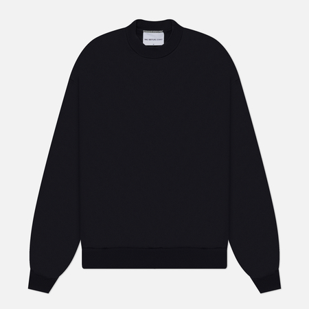 фото Мужская толстовка mki miyuki-zoku 800 gsm superweight crew neck, цвет чёрный, размер s