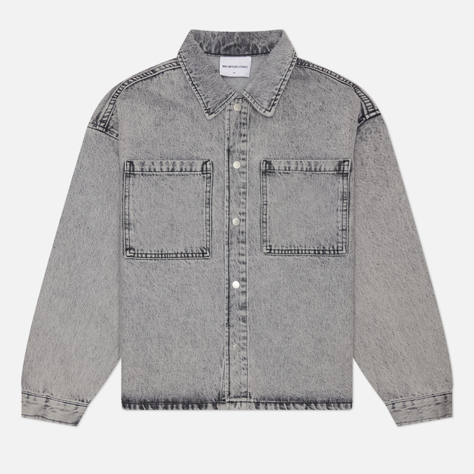 Мужская рубашка MKI MIYUKI ZOKU Denim Box Overshirt