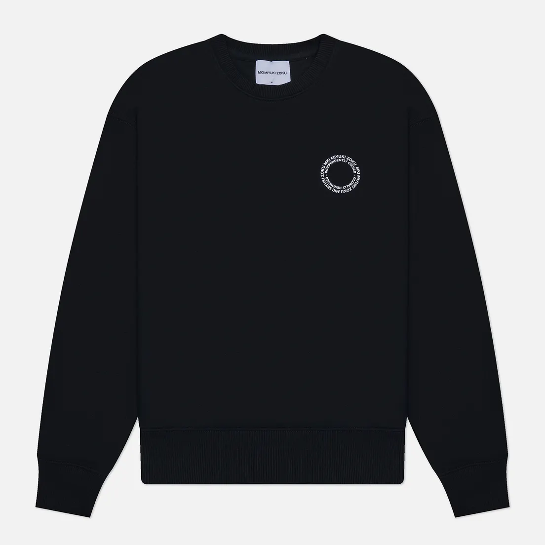 MKI Miyuki-Zoku Мужская толстовка Circle Crew Neck