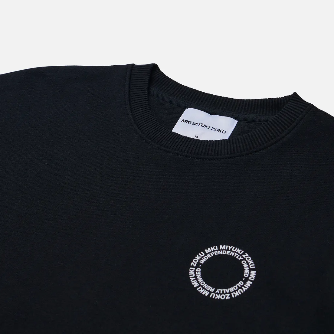 MKI Miyuki-Zoku Мужская толстовка Circle Crew Neck