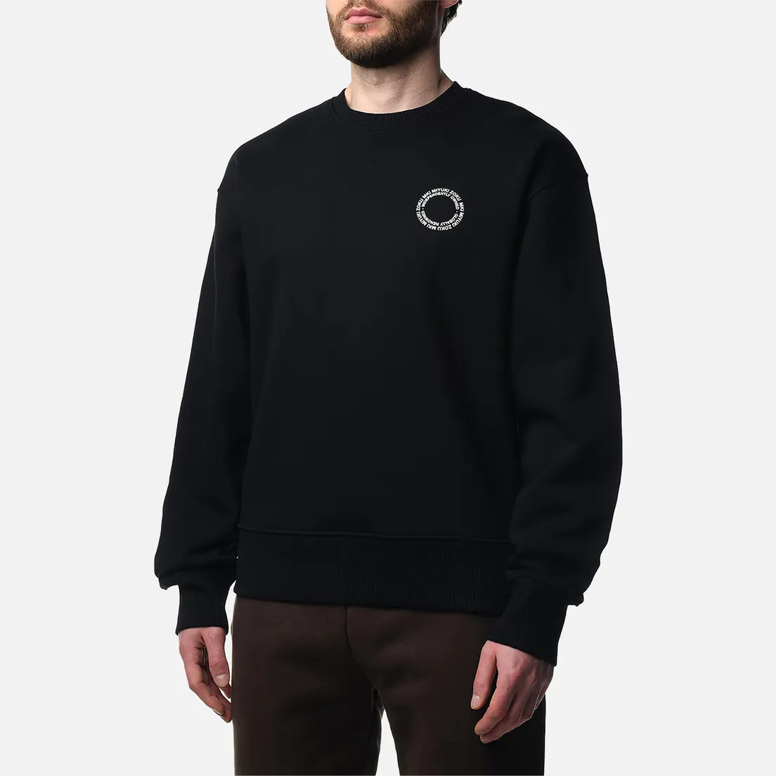 MKI Miyuki-Zoku Мужская толстовка Circle Crew Neck