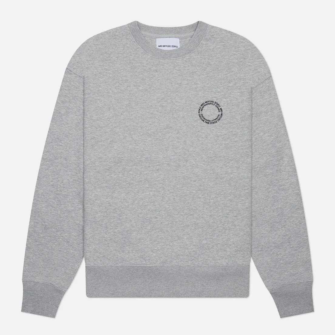 MKI Miyuki-Zoku Мужская толстовка Circle Crew Neck