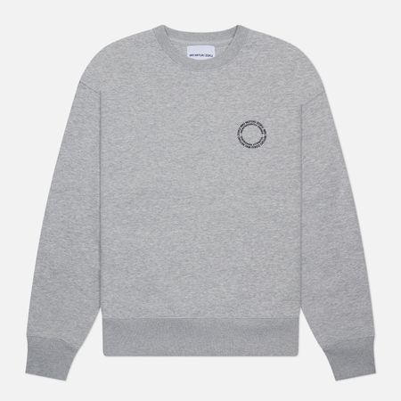  Мужская толстовка MKI Miyuki-Zoku Circle Crew Neck, цвет серый, размер XL