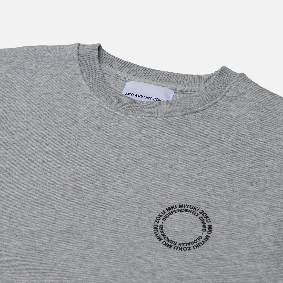 MKI Miyuki-Zoku Мужская толстовка Circle Crew Neck