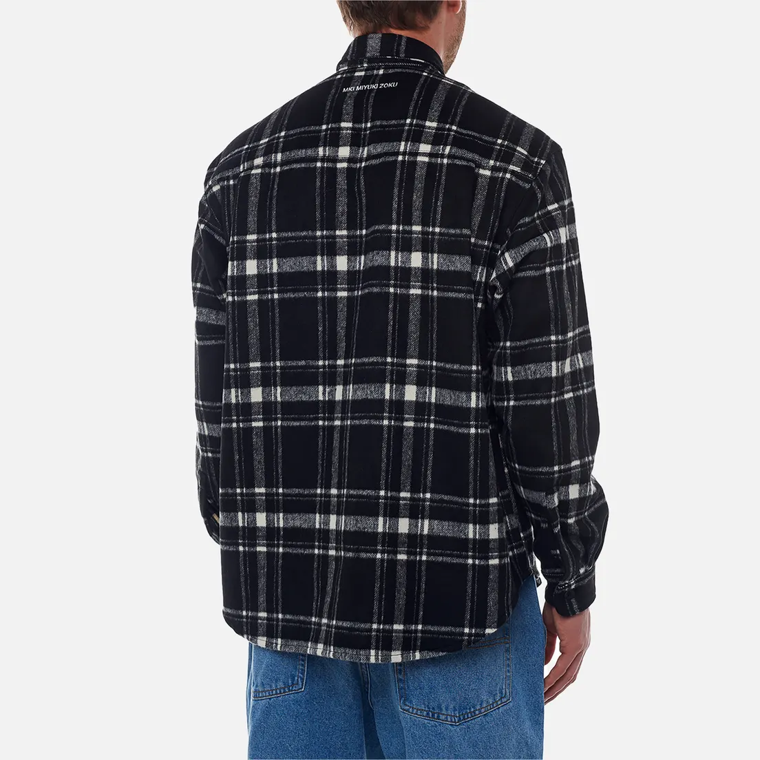 MKI Miyuki-Zoku Мужская рубашка Check Flannel